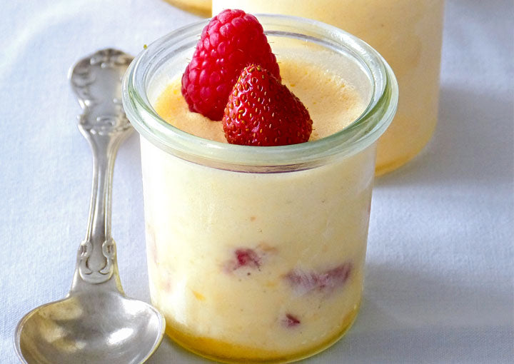 Beeren-Orangen-Parfait