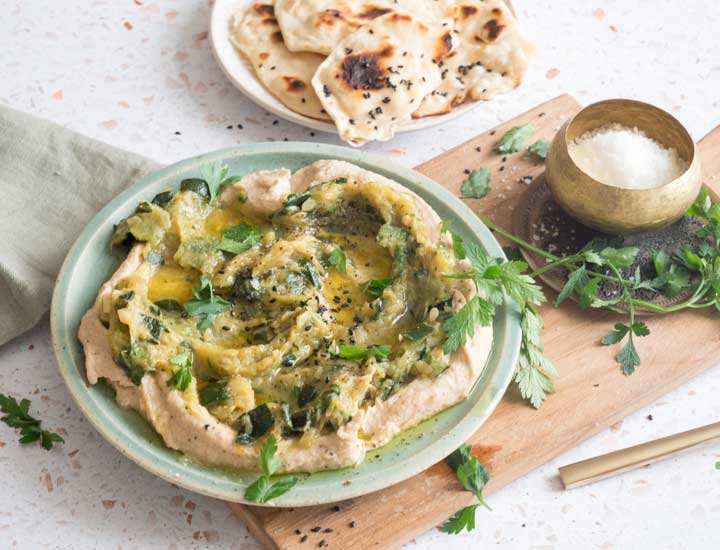 Arabischer Bohnen-Zucchettidip