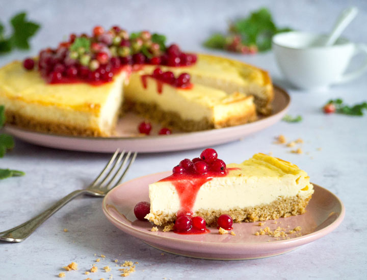 Johannisbeer-Cheesecake