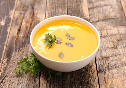 Kürbiscrèmesuppe