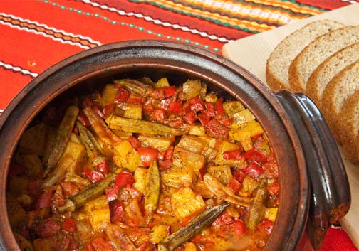 Mexikanischer Kartoffeltopf
