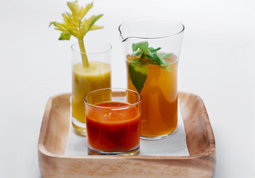 Drei Powerdrinks