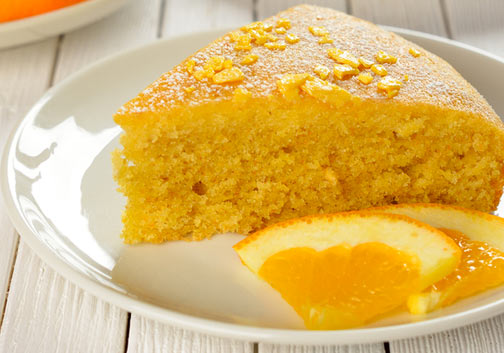 Orangenkuchen mit Olivenöl