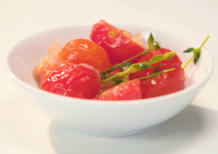 Warme Kirschtomaten