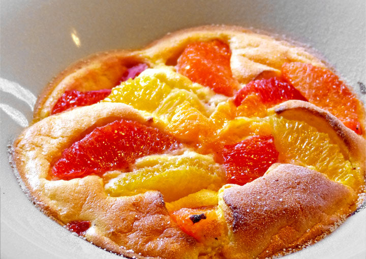 Zitrusfrüchte-Gratin
