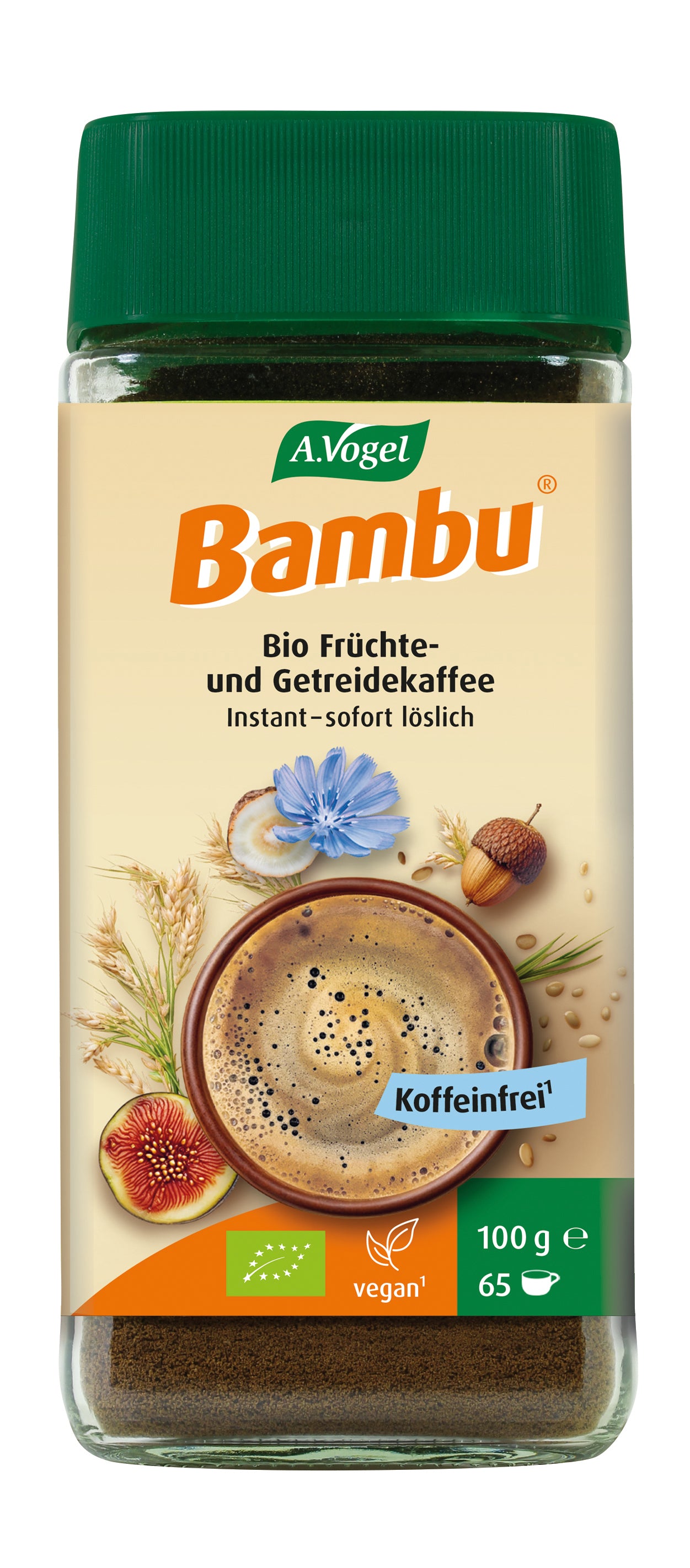 A.Vogel Bambu® Instant Früchte- und Getreidekaffee, Bio