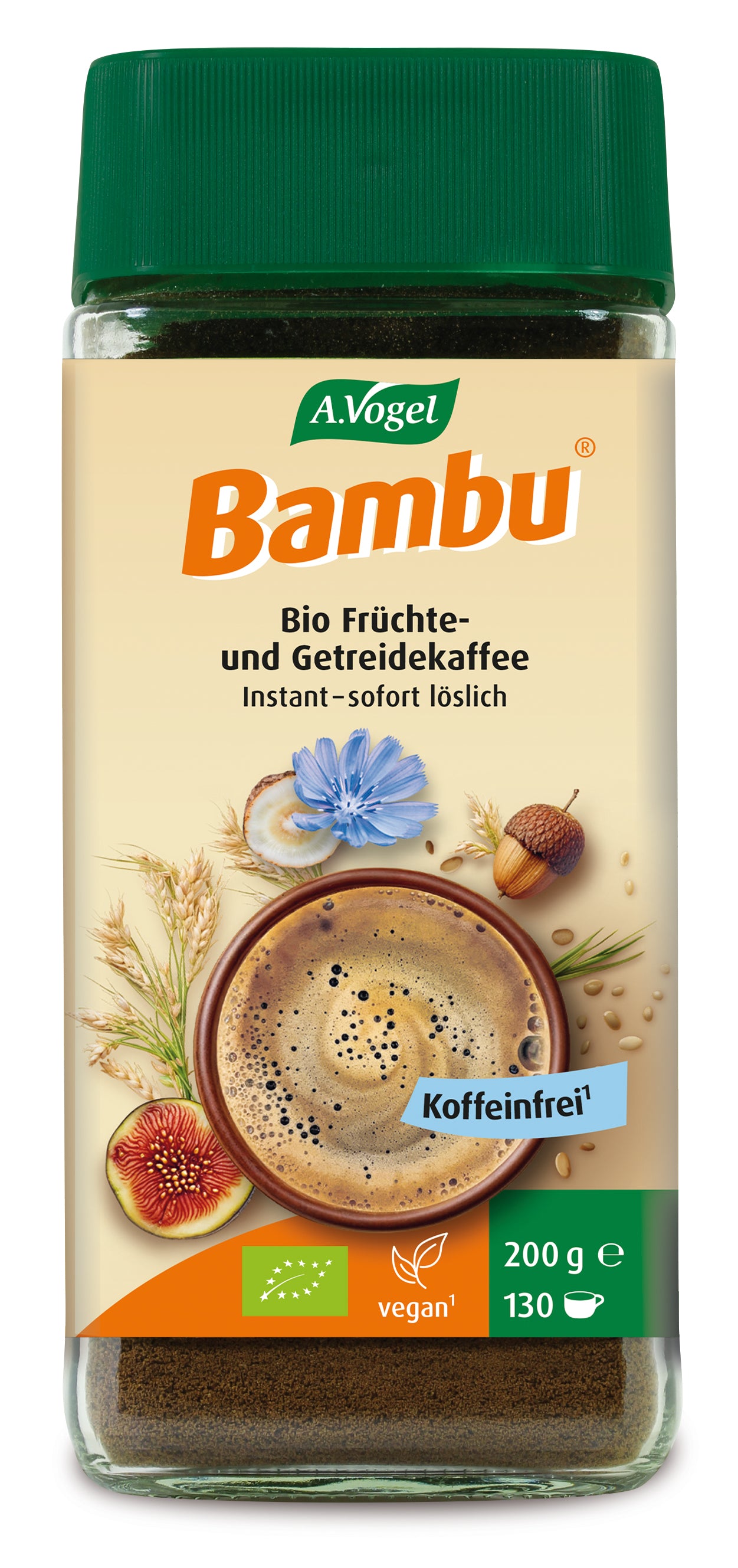 A.Vogel Bambu® Instant Früchte- und Getreidekaffee, Bio