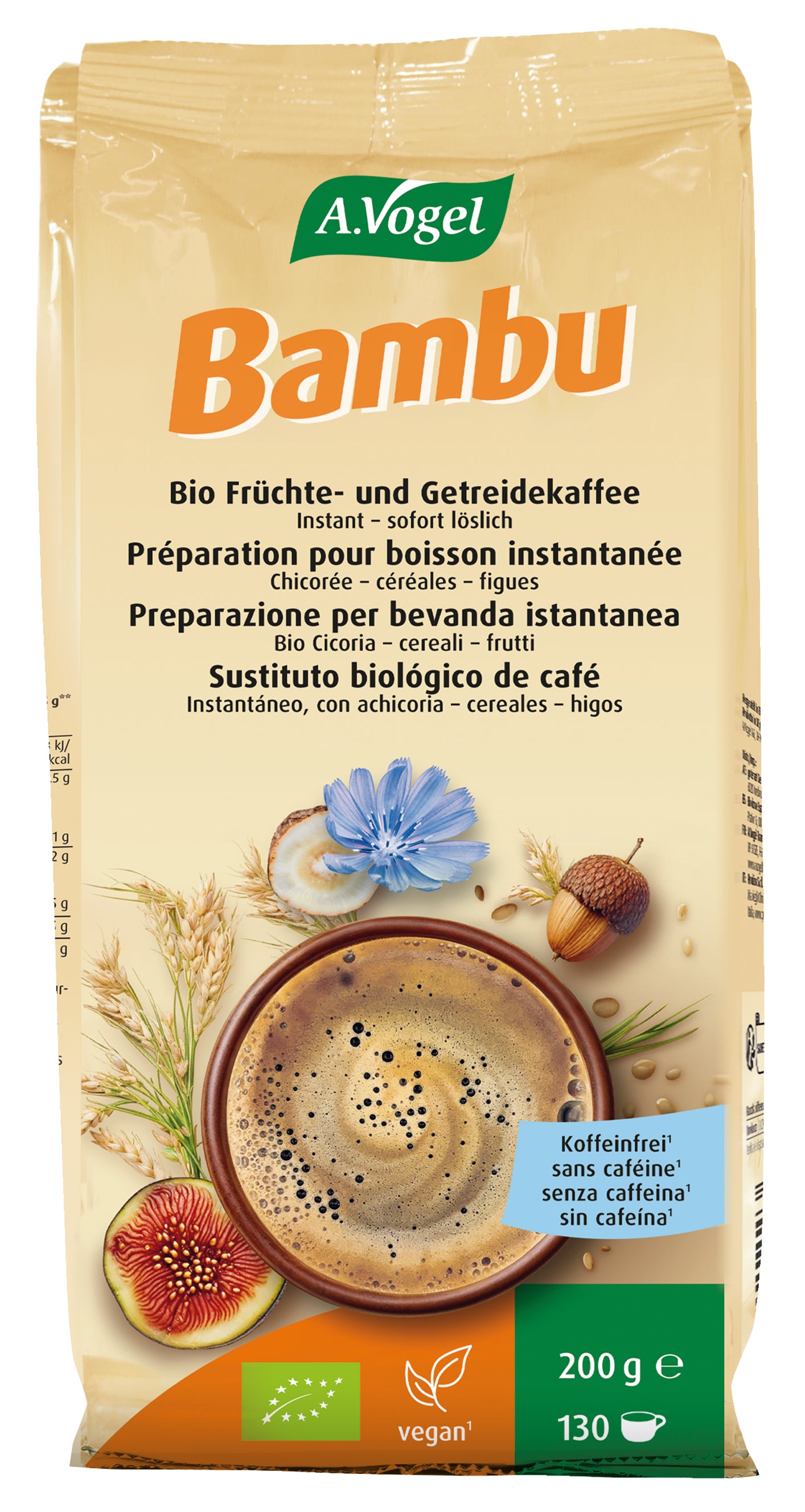 A.Vogel Bambu® Instant Früchte- und Getreidekaffee, Bio