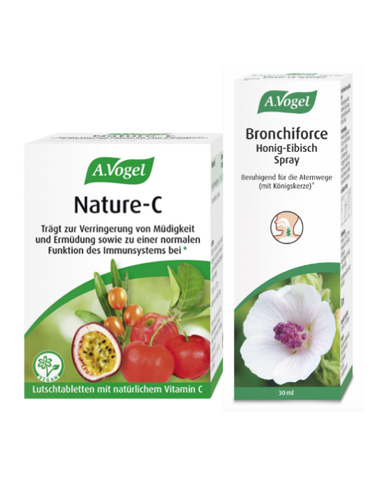 A.Vogel Brochiforce Honig-Eibisch Spray & A.Vogel Nature - C