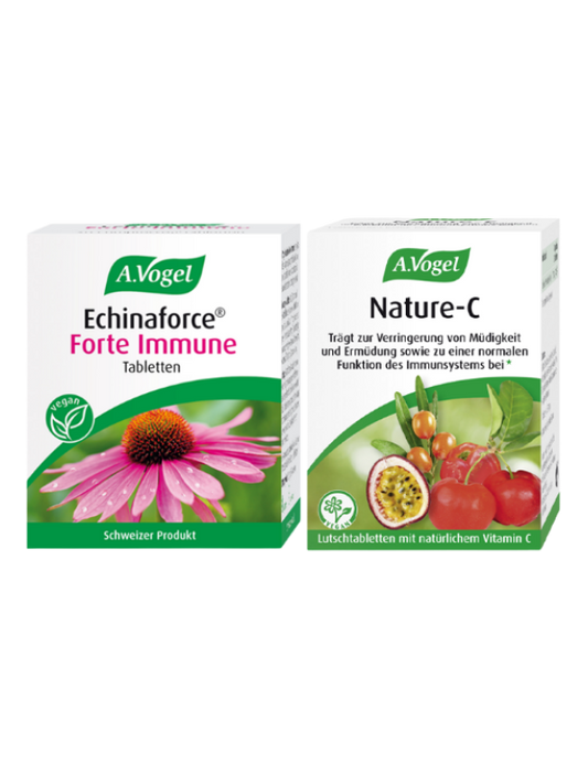A.Vogel Echinaforce Forte Immune Tabletten, 30 Stück & A.Vogel Nature-C, 40 Stück