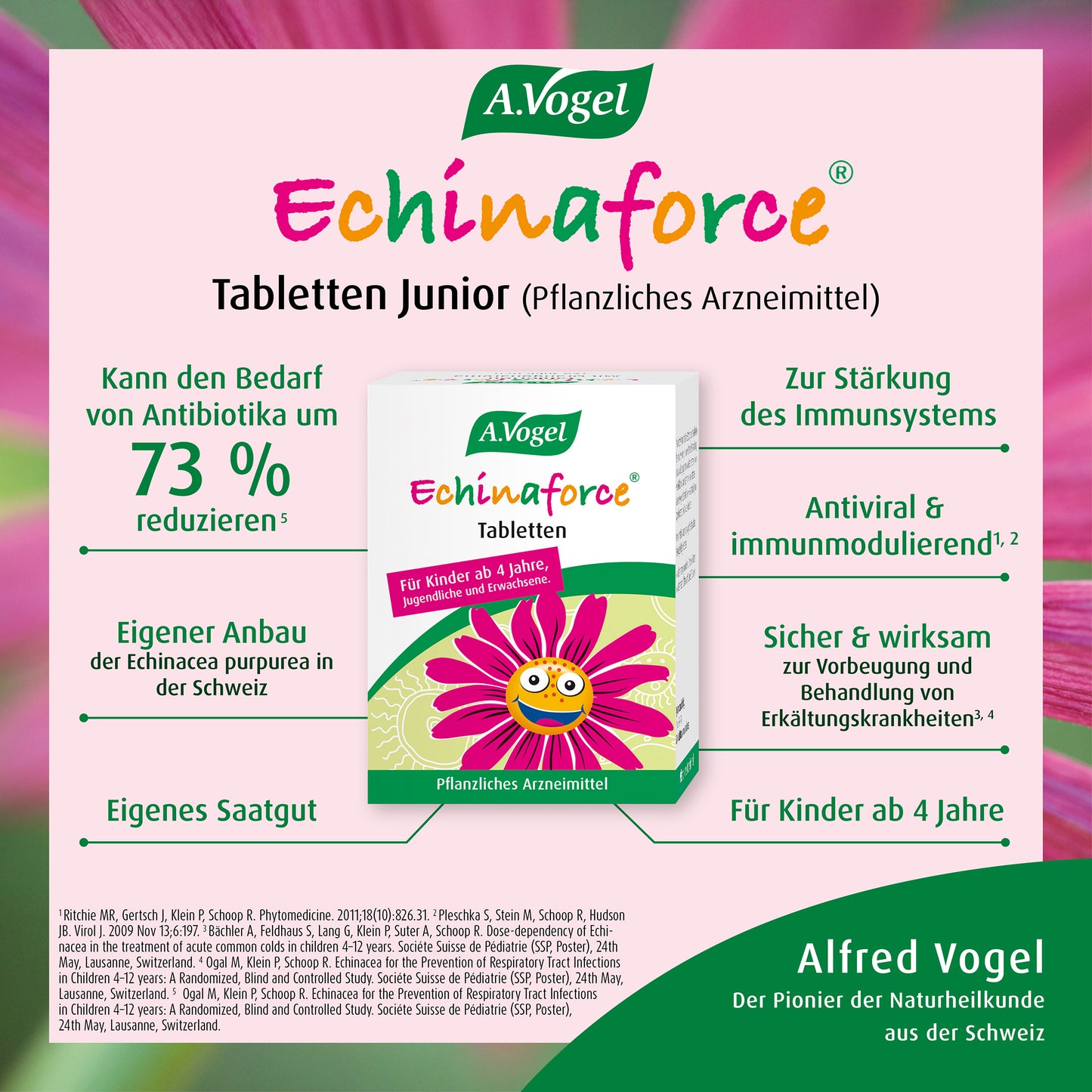 A.Vogel Echinaforce® Tabletten (Junior-Formulierung)