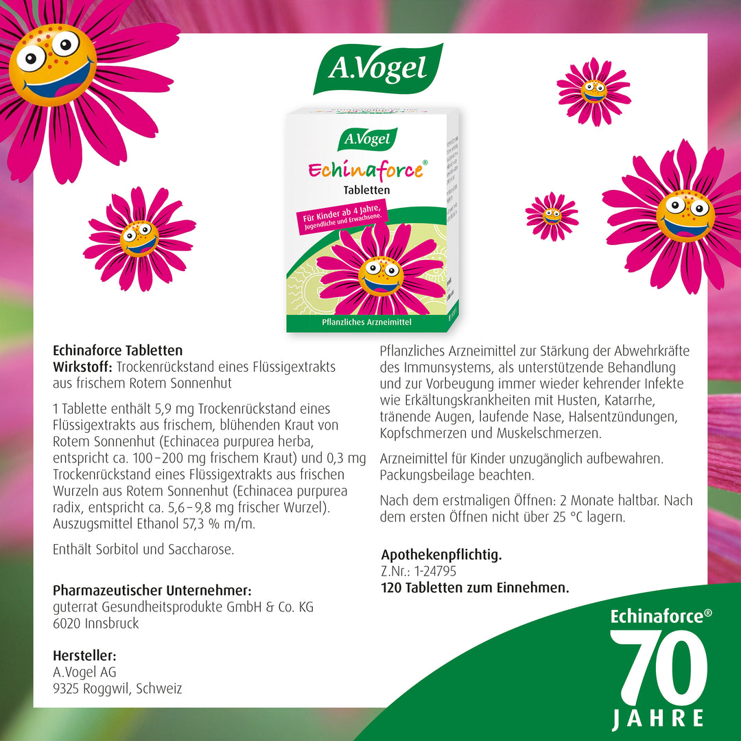 A.Vogel Echinaforce® Tabletten (Junior-Formulierung)