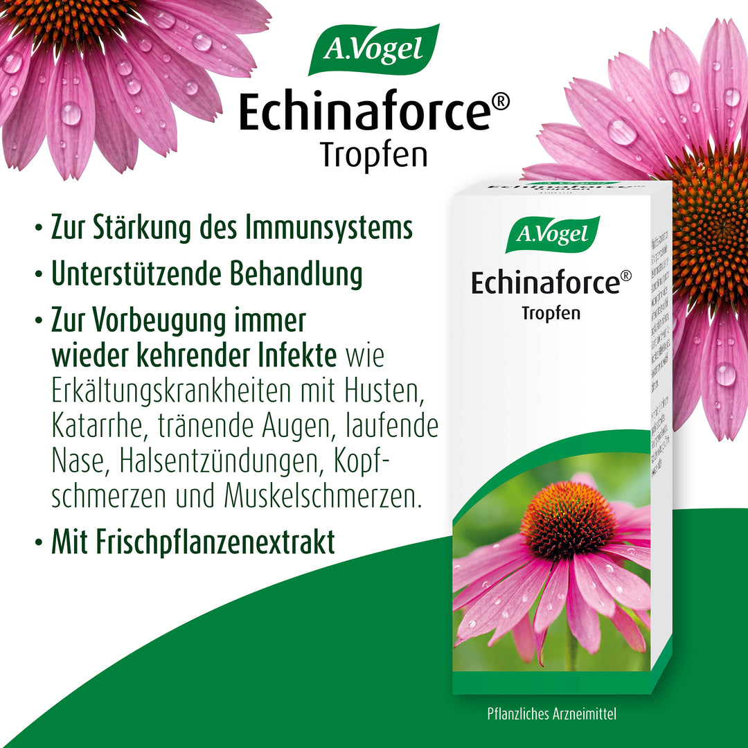 A.Vogel Echinaforce® Tropfen, 50 ml oder 100 ml