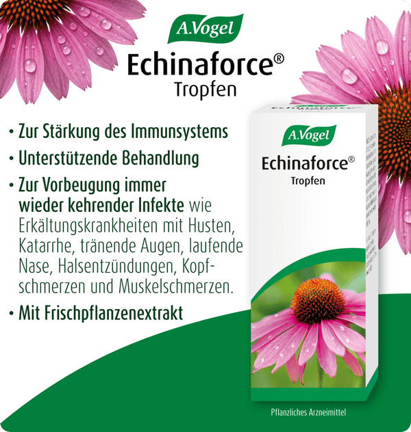 A.Vogel Echinaforce Tropfen – Produktvorteile