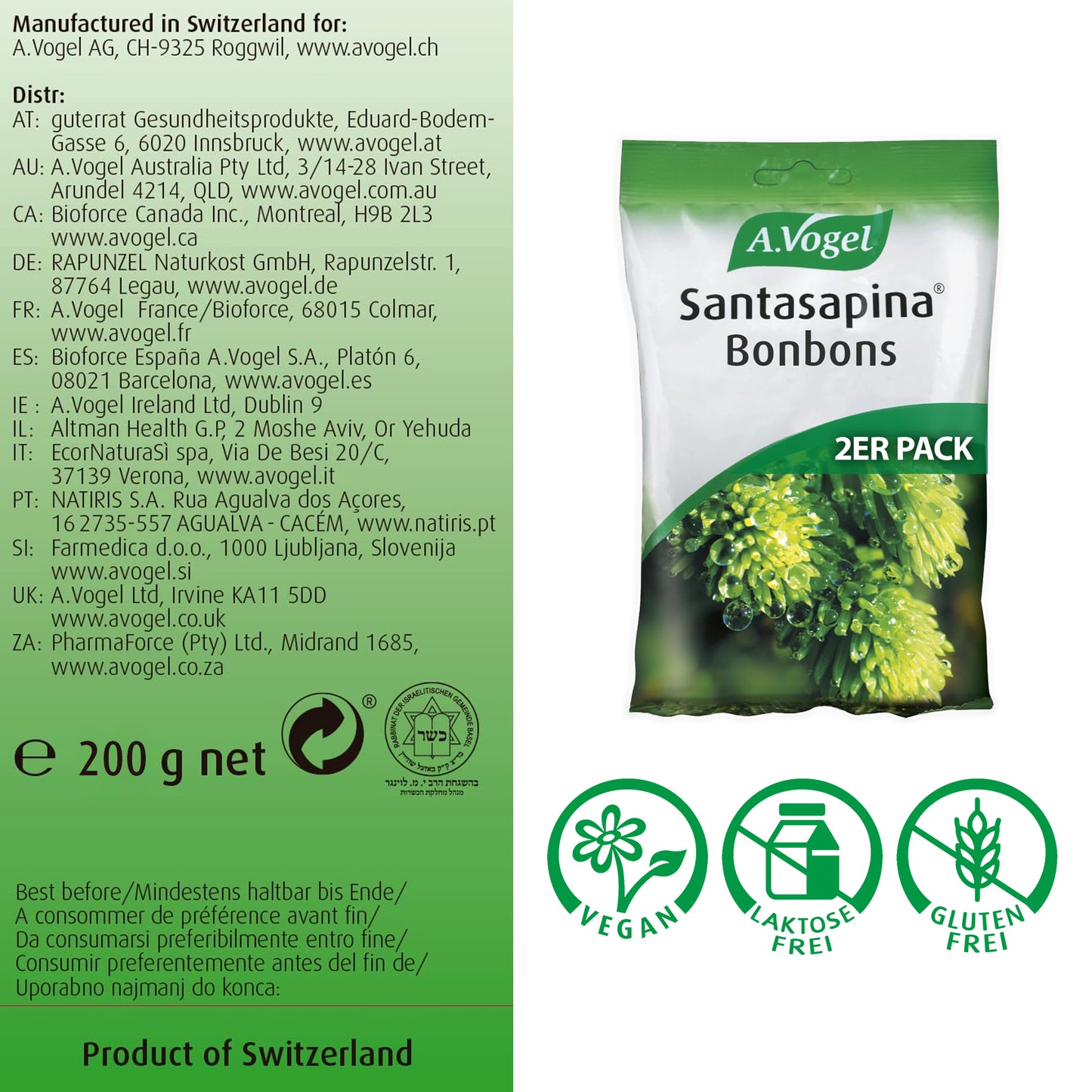 A.Vogel Santasapina® Bonbons, 100 g
