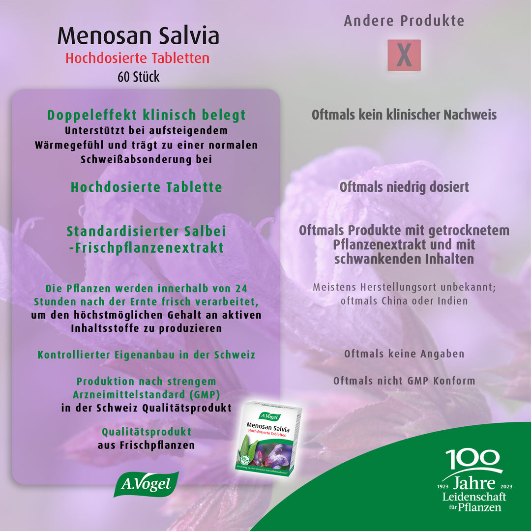 A.Vogel Menosan Salvia Tabletten, 30 Stück