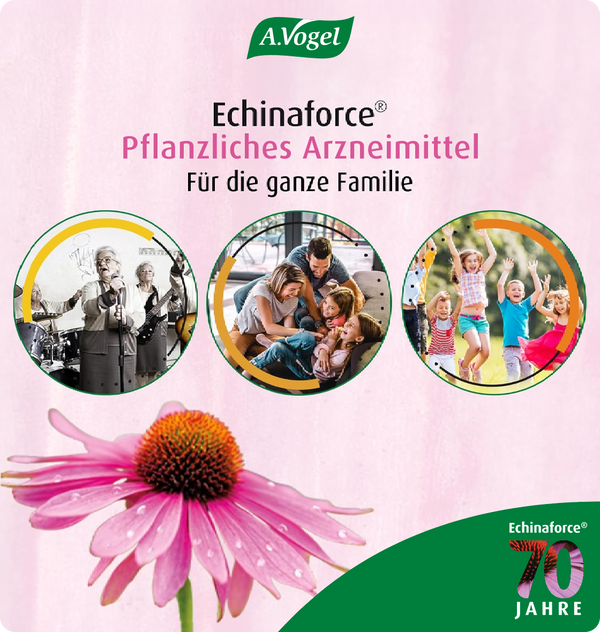 Echinaforce – pflanzliches Arzneimittel für die ganze Familie