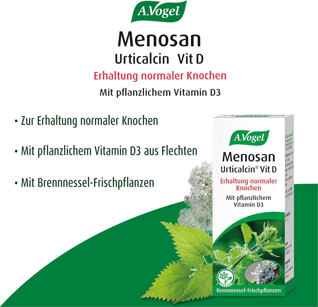 A.Vogel Menosan Urticalcin® Vit D3, 180 Tabletten