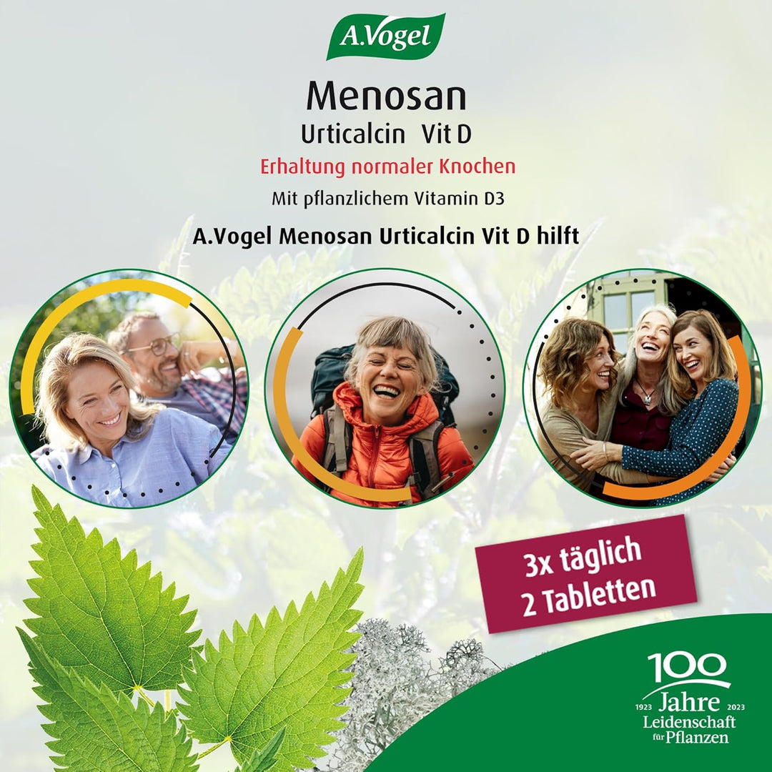 A.Vogel Menosan Urticalcin® Vit D3, 180 Tabletten