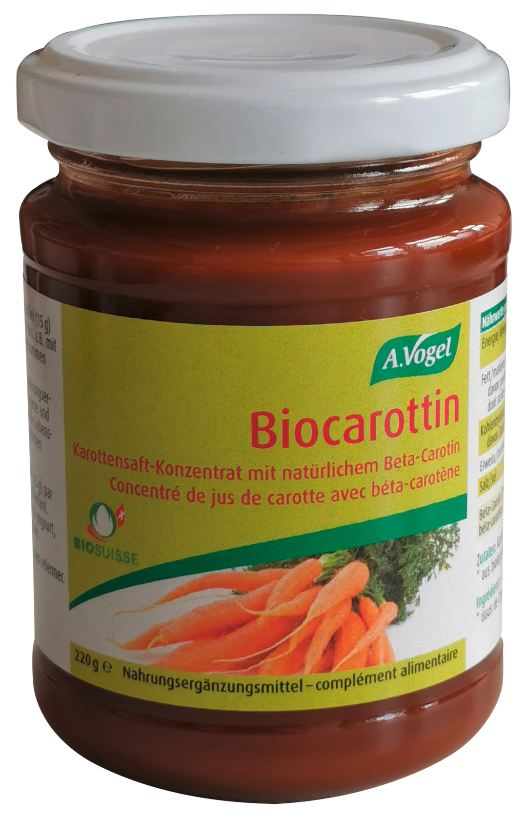 A.Vogel Biocarottin Karottensaft-Konzentrat, 220 g