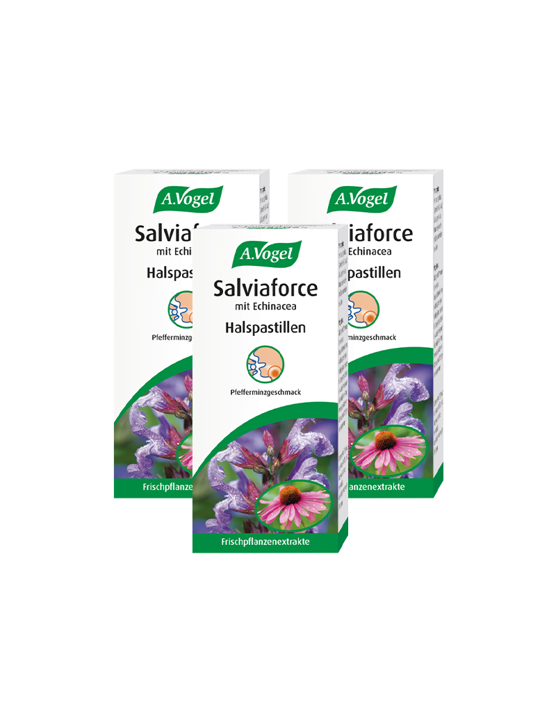 A.Vogel Salviaforce mit Echinacea Halspastillen