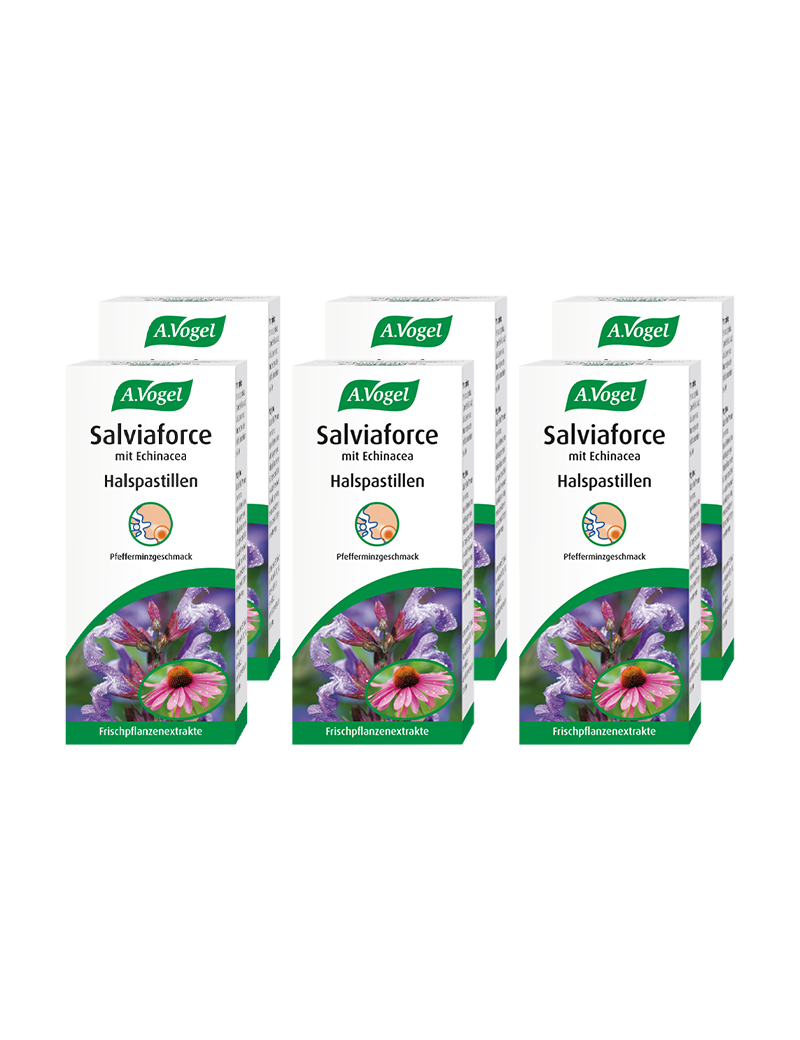 A.Vogel Salviaforce mit Echinacea Halspastillen
