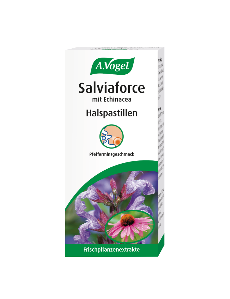A.Vogel Salviaforce mit Echinacea Halspastillen