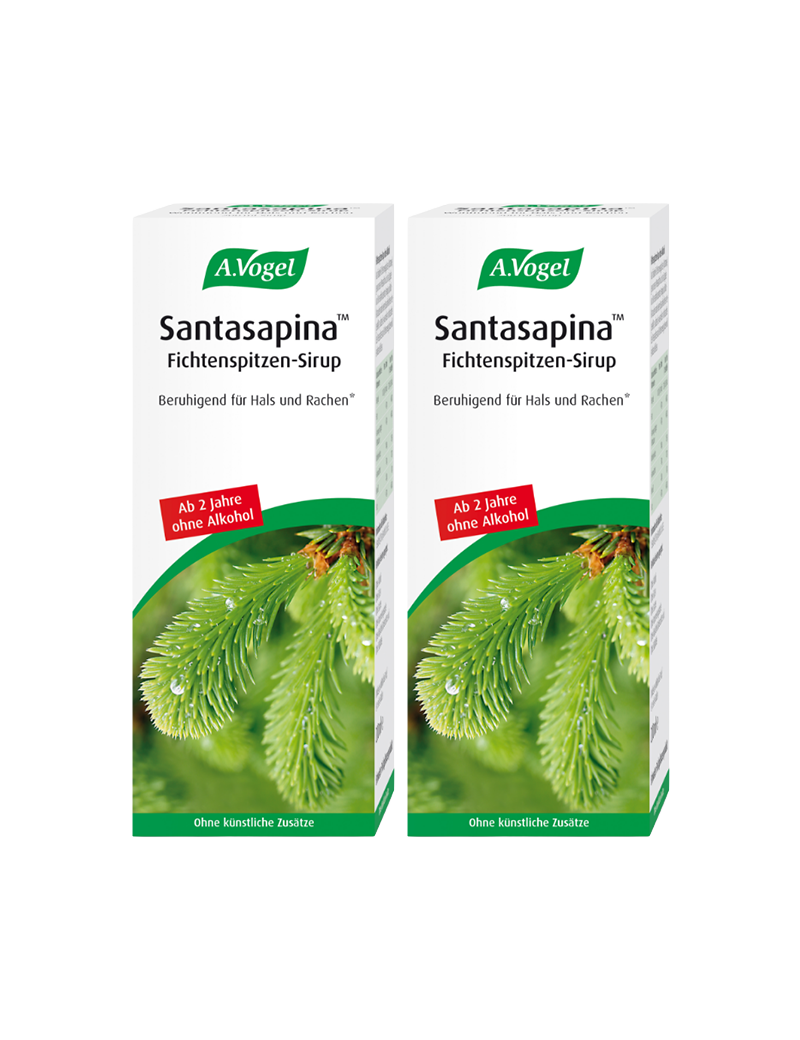 A.Vogel Santasapina™ Fichtenspitzen-Sirup ohne Alkohol, 200 ml