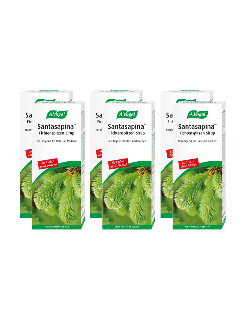 A.Vogel Santasapina™ Fichtenspitzen-Sirup ohne Alkohol, 200 ml