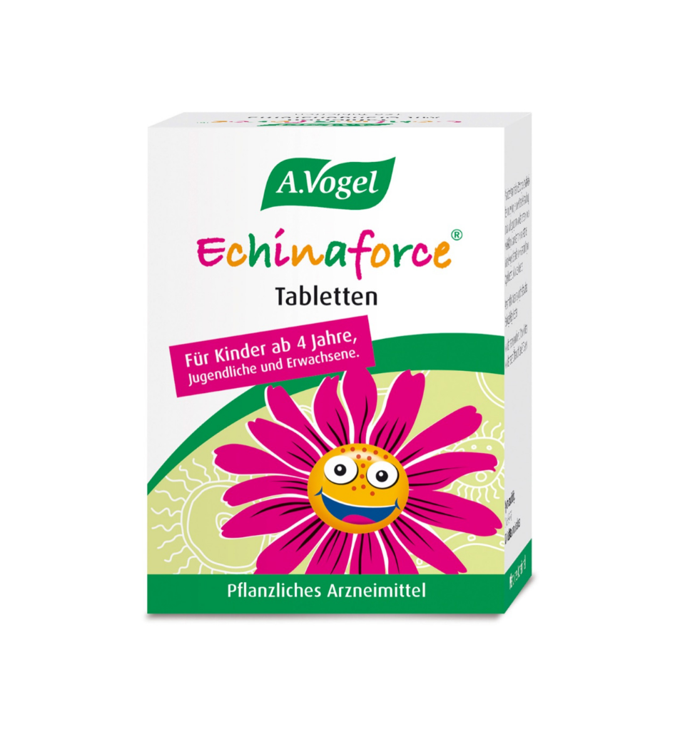 A.Vogel Echinaforce® Tabletten (Junior-Formulierung) – Produktverpackung