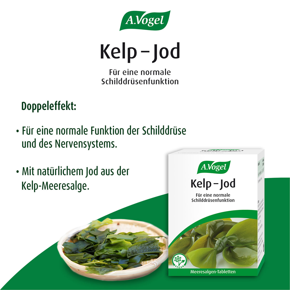 A.Vogel Kelp-Jod Meeresalgen Tabletten – Produktinformation 1