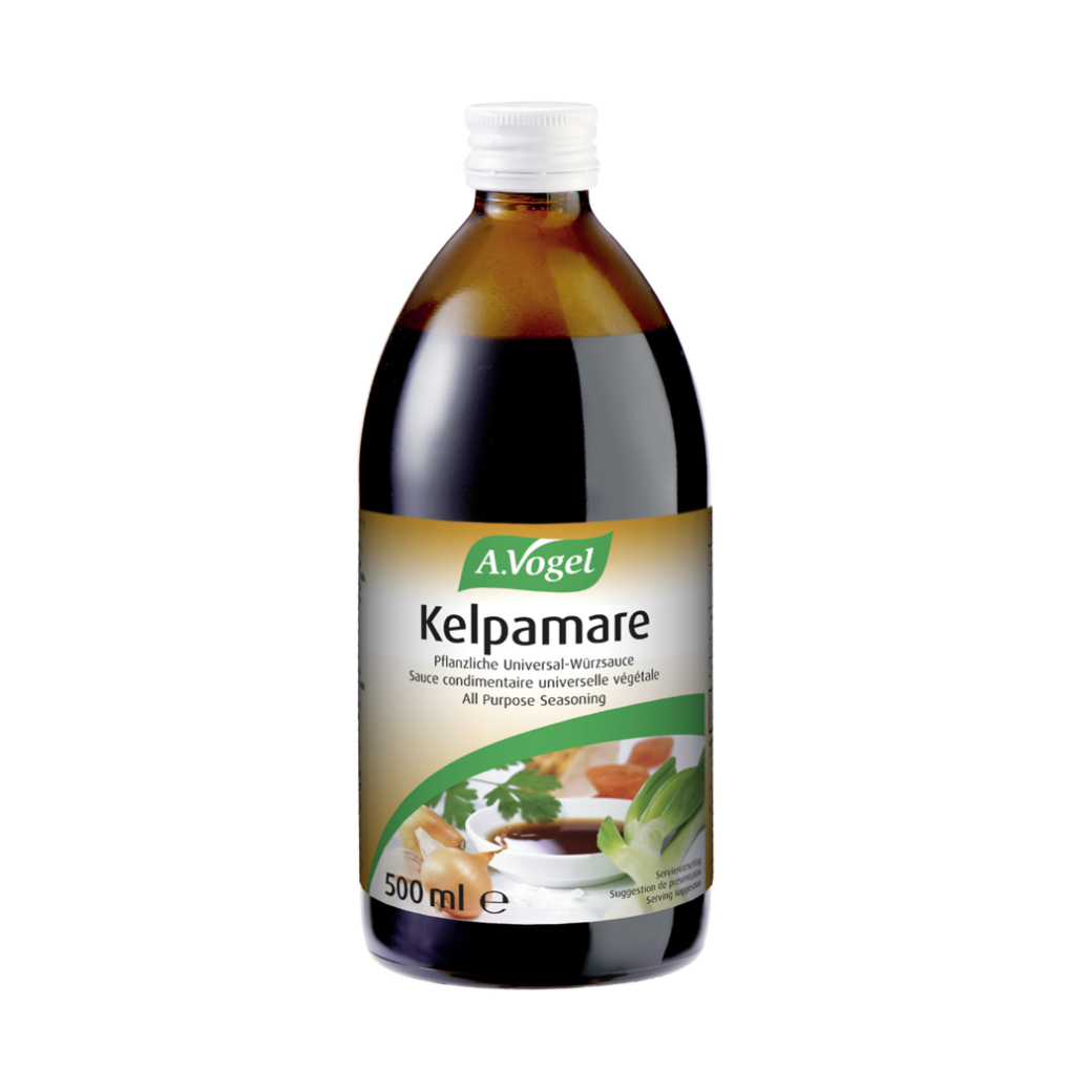 A.Vogel Kelpamare Pflanzliche Universal-Würzsauce – Produktverpackung