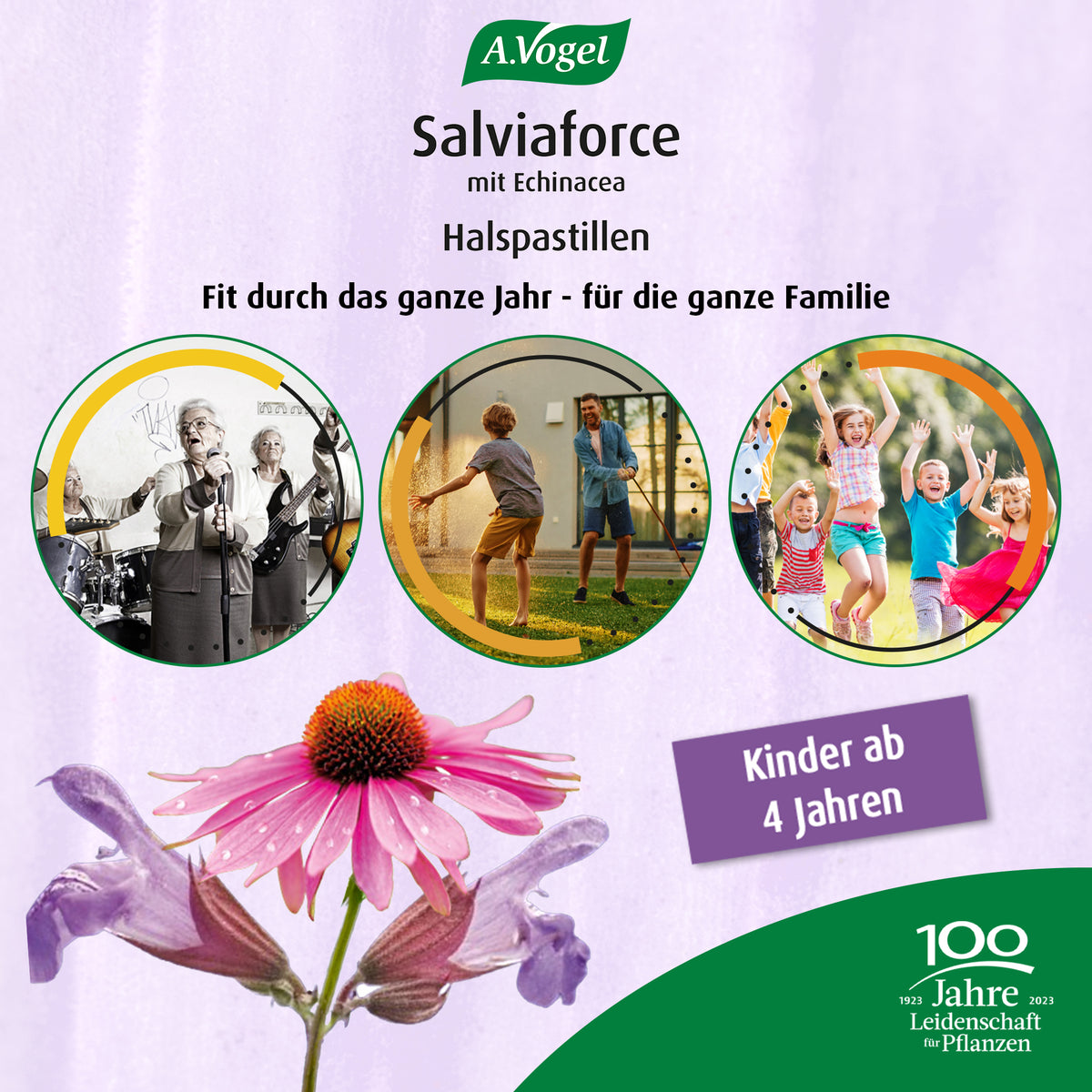 A.Vogel Salviaforce mit Echinacea Halspastillen – Produktinformation 3